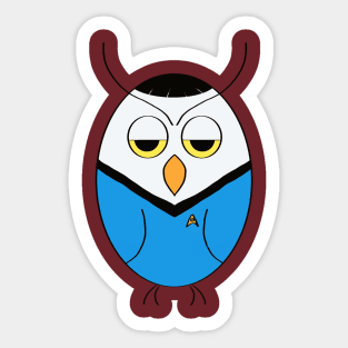 Spock (color) Sticker